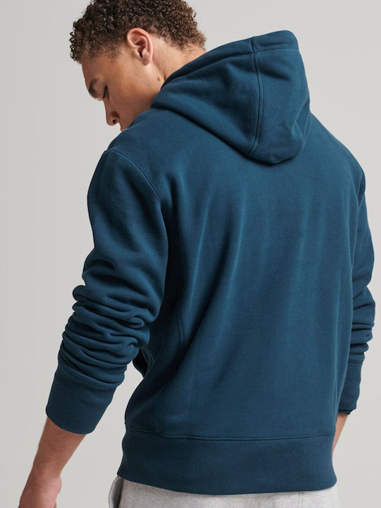 Superdry Zinc Blue with Hood