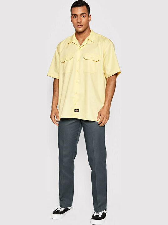 Work Trousers in Slim Fit Gray
