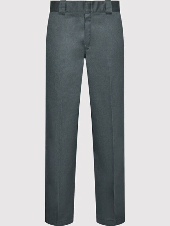 Work Trousers in Slim Fit Gray