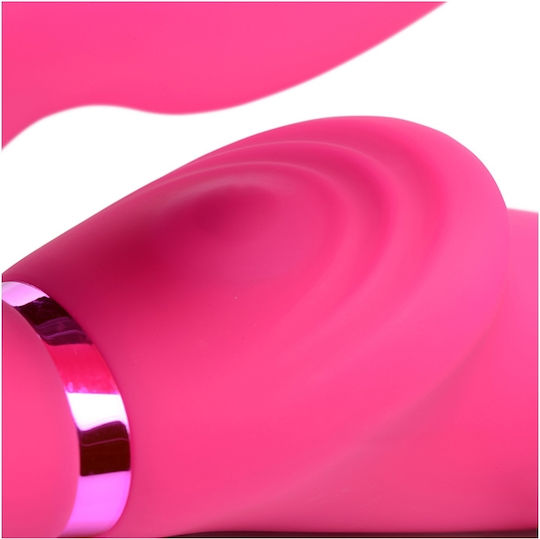 Strap U 10x Ergo-Fit G-Pulse Inflatable & Vibrating Strapless Strap-on Strapless Strap On με Dildo 24.6cm με Δόνηση σε Ροζ Χρώμα
