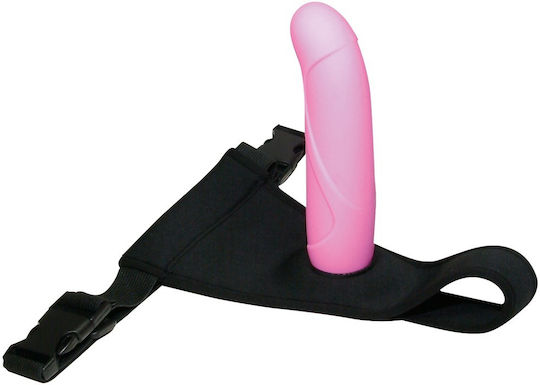 You2Toys Sweet Smile Silicone Strap-On Арсенал с Единично Дилдо 16см в Розов цвят