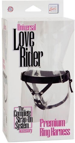 Calexotics Universal Love Rider Premium Ring Harness Harness σε Μαύρο Χρώμα