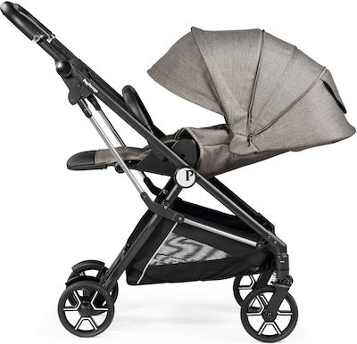 Peg Perego Vivace Adjustable Baby Stroller Suitable for Newborn City Grey 9.4kg