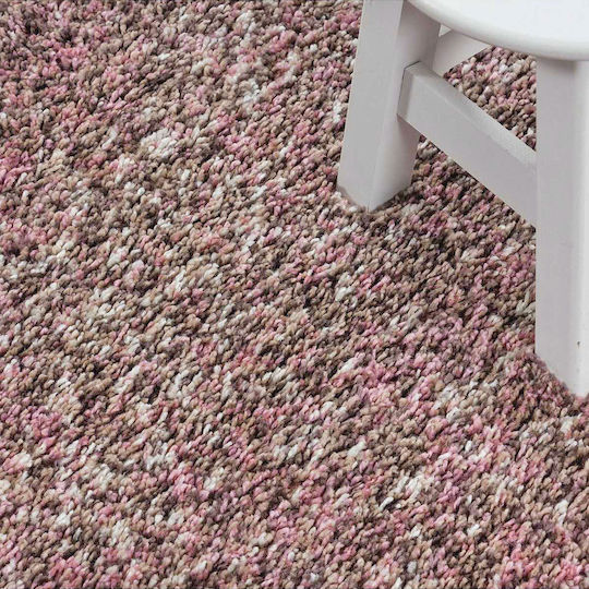 Lanudo 4500A Χαλί Διάδρομος Shaggy Pink 80x150cm