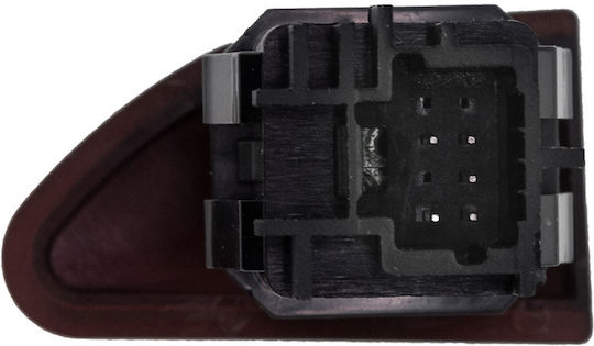 NTY Car Hazard Switch for Dacia Duster Renault Captur / Clio / Zoe 5pin Black