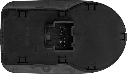 NTY Car Light Switch for Opel Corsa D 9pin Black
