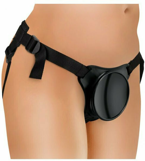 Pipedream King Cock Beginner's Body Dock Strap-On Harnașament 13cm în Culoare Negru