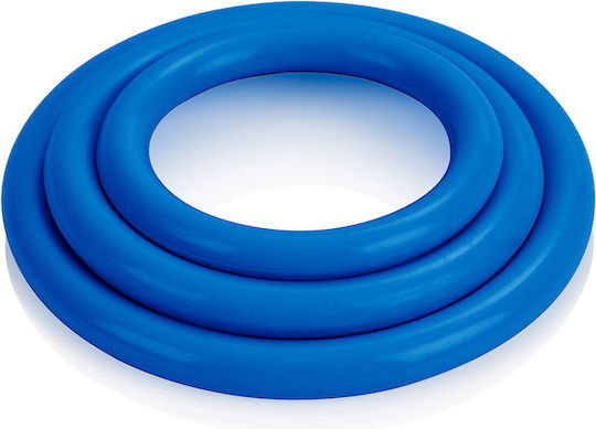 Calexotics Tri Rings Set of 3 Blue