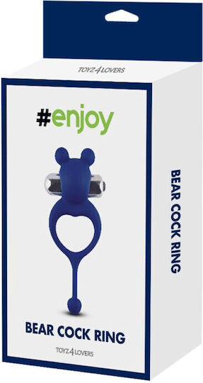Toyz4lovers Vibrating Cock Ring Cock Blue