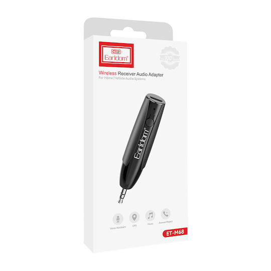 Earldom Bluetooth Receiver with 3.5mm Jack Output Port