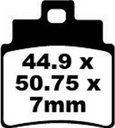 EBC Τακάκια Μοτοσυκλέτας Εμπρός για Sym GTS300 / 300 JOYMAX / Z 2008-2021 για Kymco Grand Dink Sym Joymax Z 300 / GTS 250
