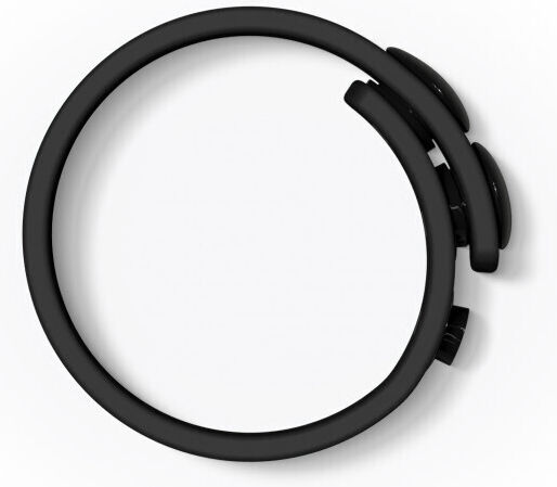 Rimba Love to Love Hero Ring Cock Ring Cock Silicon Black Onyx