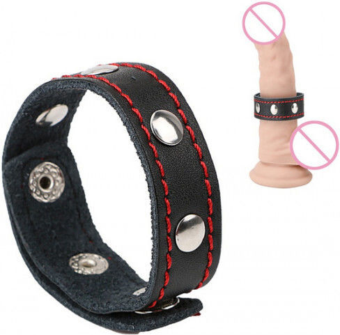 Naughty Toys Naughty Toys Penisring Leder Schwarz