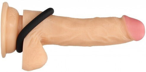 Shots Round Cock Ring Set Black