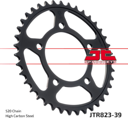 JT Sprockets Γρανάζι Πίσω 39 Δοντιών για KTM 500 GS
