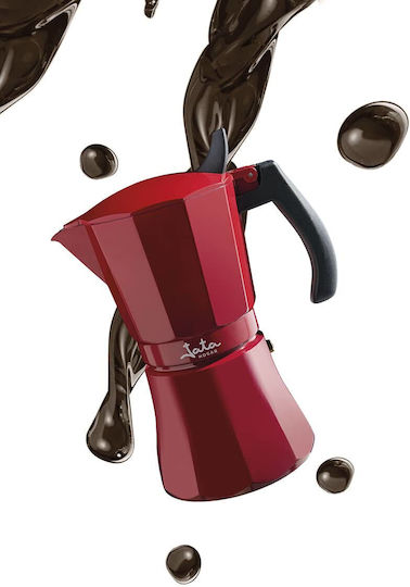 Jata Μπρίκι Espresso 12cups Κόκκινο