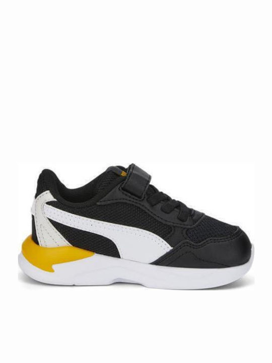 X-Ray Speed Lite Kids Sports Shoes Running with Hoop & Loop Closure Black