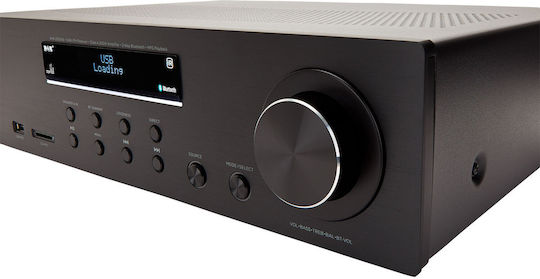 Aiwa AMR-200DAB/BK Power Amplifier Hi-Fi Amplifier Stereo 100W/4Ω Black