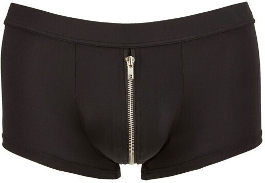 Svenjoyment Underwear Shiny Pants with Open Buttocks Black