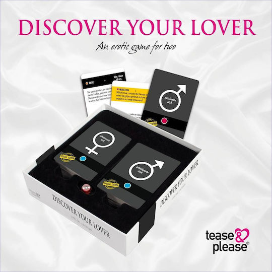 Tease & Please Discover Your Love Ερωτικό Παιχνίδι Καρτών