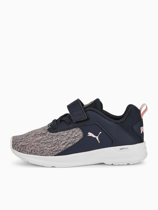 Comet 2 Alt Kids Sports Shoes Running with Hoop & Loop Closure Parisian Night