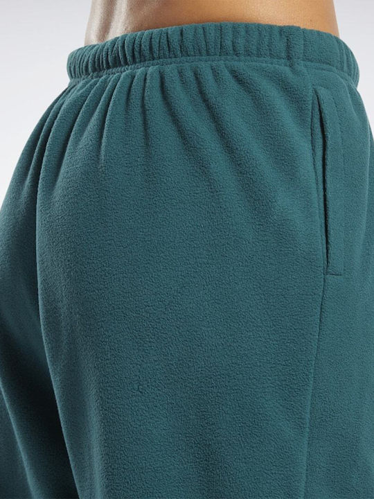 Classics Winter Sweatpants Jogger Velvet Forest Green
