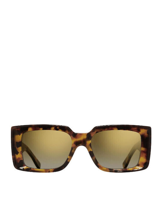 Cutler And Gross Ochelari de soare Maro cu Cadru & Galben Lentilă