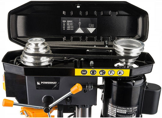 Powermat Presă de găurit de banc PM-WS-1600M cu Putere 1.6kW