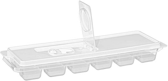 5Five Ice Tray Rectangular Plastic 12 Slots White 167714