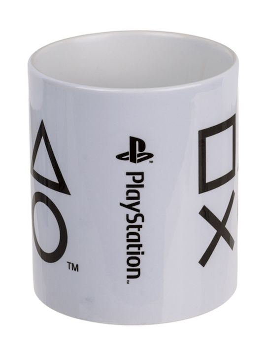 Out of the Blue Playstation Ceramic Mug White 325ml