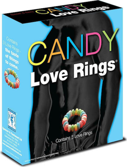 Spencer & Fleetwood Ltd Candy Love Ring Erotic Edible Gift 3 Pieces