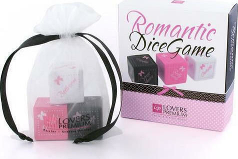 Lovers Premium Romantic Dice Game Ερωτικό Παιχνίδι Ζαριών 3τμχ