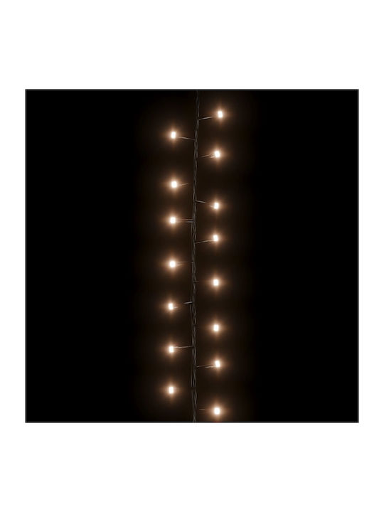 2000 Lights LED 40m. Warm White in String 1pcs