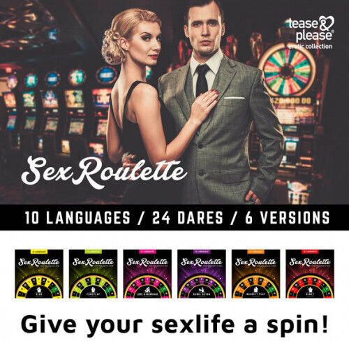 Tease & Please Sex Roulette Ερωτικό Επιτραπέζιο Παιχνίδι