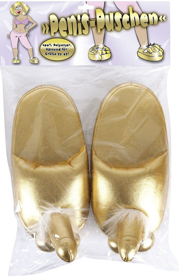 You2Toys Golden Penis Slippers Αστείο Sexy Δώρο
