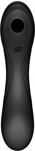 Satisfyer Curvy Trinity 4 Αναρροφητής Αιδοίου με Δόνηση Black