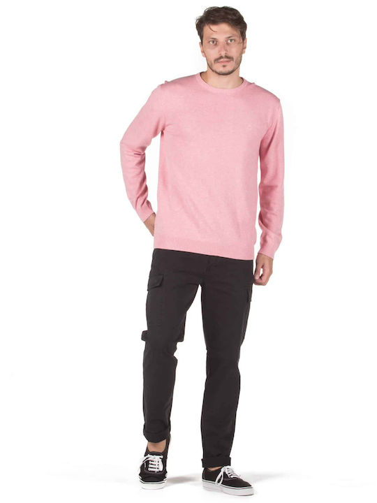 Trousers Cargo Elastic in Loose Fit Black
