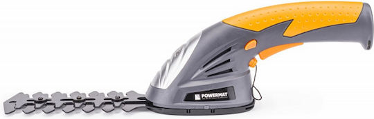 Powermat PM-ANTK-7.2T Foarfecă de gard viu Baterie 7.2V cu Lungimea Lamei 12cm