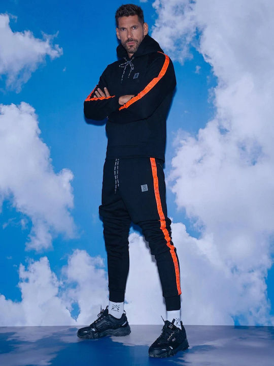 Sweatpants with Elastic Black