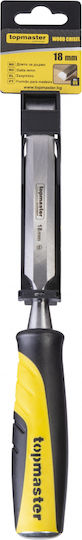 Topmaster Skewed Chisel 18mm with Plastic Handle