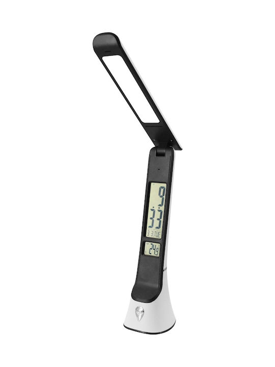 Avide ABLDLC-6W-WB-HG Reîncărcabil LED Lumină de Birou în Culoarea Negru
