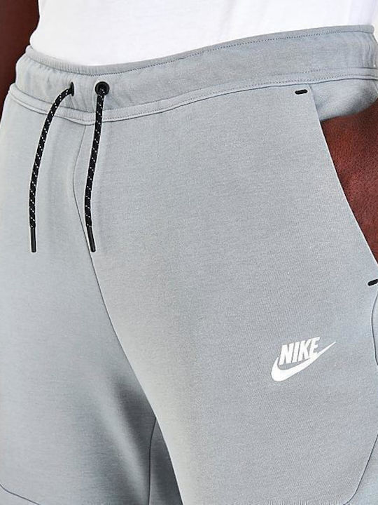 Sportswear Tech Fleece Παντελόνι Φόρμας με Λάστιχο Γκρι