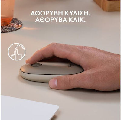 Logitech Pebble M350 Bluetooth Wireless Mouse Sand