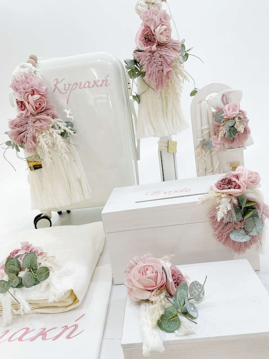 Elena Manakou Blumen und Pampas Taufset mit Thema Blumen