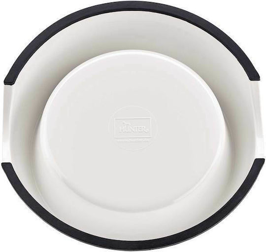 Hunter Valencia Stainless Steel Bowl Food & Water for Dog & Cat 350ml in White Color