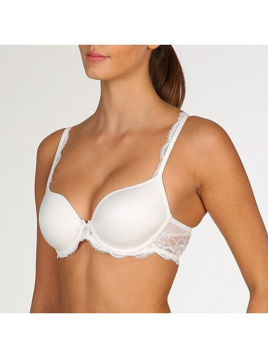 Marie Jo Mai, Bra with lining, Color White