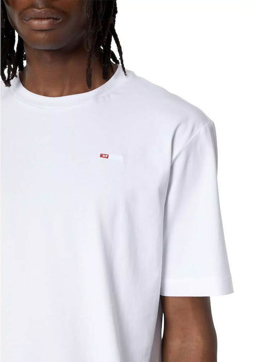 T-Just-Microdiv T-shirt Λευκό