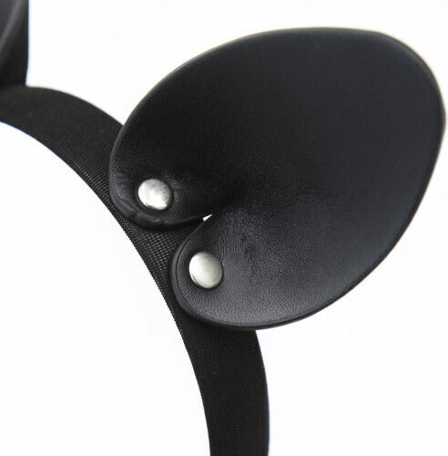 Naughty Toys Sexy Stange Farbband Katzenohren Schwarz