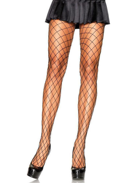 Leg Avenue Dresuri Sexy Ciorapi Plasă Diamant Negru
