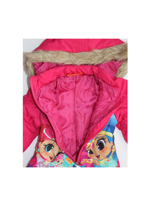 Shimmer And Shine Kids winter jacket (750-194) fuchsia